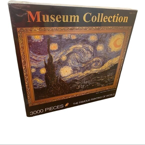 Van Gogh Museum Collection Nuit Etoilee 3000 piece puzzle RARE Sealed artcore - Picture 3 of 9
